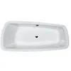 Image de Laufen Baignoire Palomba à encastrer 1800x800x455 blanc, bord de baignoire 80mm, H2438000000001