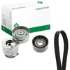 Image de INA Jeu de courroies trapézoïdales à nervures 529 0124 10 1795mm Compatible avec RENAULT Trafic 2 Van FL Master 2 Van FD Laguna 2 5 portes BG, BG0/1 Trafic 2 Bus JL, OPEL Vivaro A Van X83