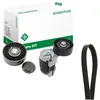 Image de INA Jeu de courroies trapézoïdales à nervures 529 0049 10 1103mm Compatible avec BMW 3 Berline E90 3 Touring E91 1 5 portes E87 3 Coupé E92 1 3 portes E81 1 Coupé E82