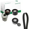 Image de INA Jeu de courroies trapézoïdales à nervures 529 0368 10 1817mm Compatible avec BMW 3 Berline E90 3 Touring E91 1 5 portes E87 3 Coupé E92 1 3 portes E81 1 Coupé E82
