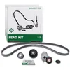 Image de INA Jeu de courroies trapézoïdales à nervures 529 0369 10 1698mm Compatible avec BMW 3 Berline E90 3 Touring E91 1 5 portes E87 3 Coupé E92 1 3 portes E81 1 Coupé E82