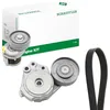 Image de INA Jeu de courroies trapézoïdales à nervures 529 0342 10 1700mm Compatible avec VW Golf 5 3/5 portes 1K1 Golf 6 3/5 portes 5K1 Polo V 3/5 portes 6R1, 6C1 Tiguan I 5N Touran I 1T1, 1T2