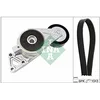 Image de INA Jeu de courroies trapézoïdales à nervures 529 0429 10 1043mm Compatible avec VW Golf 5 3/5 portes 1K1 Golf 6 3/5 portes 5K1, AUDI A3 Sportback 8PA A3 3/5 portes 8P1, SEAT Leon 3/5 portes 1P1