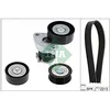 Image de INA Jeu de courroies trapézoïdales à nervures 529 0444 10 2315mm Compatible avec MERCEDES-BENZ Classe C Berline W204 Classe C Break S204 Classe E Berline W212 Classe E Break S212 Classe E Coupé C207
