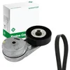 Image de INA Jeu de courroies trapézoïdales à nervures 529 0460 10 1030mm Compatible avec OPEL Zafira B A05 Zafira A T98 Astra G CC T98, SAAB 9-3 YS3F