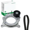 Image de INA Jeu de courroies trapézoïdales à nervures 529 0488 10 1165mm Compatible avec BMW 1 5 portes F20 3 Touring F31 3 Berline F30, F80 1 3 portes F21 2 Coupé F22, F87