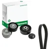 Image de INA Jeu de courroies trapézoïdales à nervures 529 0498 10 1835mm Compatible avec ALFA ROMEO 147 937, FIAT Multipla 186