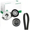 Image de INA Jeu de courroies trapézoïdales à nervures 529 0500 10 1590mm Compatible avec AUDI A4 B8 Avant 8K5 Q5 8RB A5 B8 Coupé 8T3 A5 B8 Sportback 8TA A4 B8 Berline 8K2