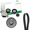 Image de INA Jeu de courroies trapézoïdales à nervures 529 0516 20 1718mm Compatible avec BMW X1 F48 2 Gran Tourer F46 2 Active Tourer F45, MINI 3/5 portes F56