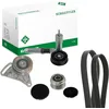 Image de INA Jeu de courroies trapézoïdales à nervures 529 0523 20 1435mm Compatible avec AUDI A4 B6 Avant 8E5 A4 B6 Berline 8E2 A6 C5 Avant 4B5 A6 C5 Berline 4B2