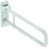 Image de HEWI Ser 801.50.226 99 Barre d'appui pliante 850 mm avec noyau en aluminium blanc pur