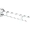 Image de Hewi poignée de maintien Duo systeme 900, longueur 850mm, chromé, pliable