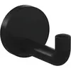 Image de HEWI 477.90B030 477.90.030 Patère de 70 mm de hauteur et 100 mm de profondeur en polyamide Noir mat Noir mat (90)