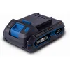 Image de Scheppach Batterie 2 Ah Lithium-ION 20V | Série 20V-IXES | Temps de Charge env. 35-60 Min (Selon Le Chargeur) | Indicateur LED à 3 Niveaux | Protégé Contre la poussière & la Corrosion