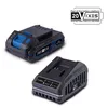 Image de batterie 2.0Ah 20V + chargeur - batterie universelle pour la gamme SCHEPPACH 20V IXES