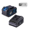 Image de batterie 4.0Ah 20V + chargeur - batterie universelle pour la gamme SCHEPPACH 20V IXES