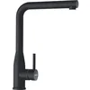 Image de SCHOCK Keto Puro 518127PUR Robinet de cuisine haute pression avec douchette extractible, raccords standard Noir