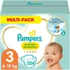 Image de Pampers Couches Taille 3 (6-10 kg), Premium Protection, 204 Couches Bébé, Multi Pack, Notre N°1 Pour La Protection Des Peaux Sensibles