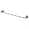 Image de Ideal Standard IOM Porte Serviette Salle de Bain Largeur 45 cm Finition Chrome Rosaces Rondes Fixation Murale & Kit Installation Inclus A9117AA