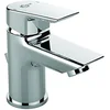 Image de Ideal Standard Tesi Piccolo Mitigeur de lavabo avec bonde, 1 pièce, argent, a6566aa