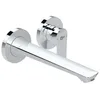 Image de Ideal Standard   Série Connect Air Partie extérieure Mitigeur mural PE   Embout de 22 cm Chrome