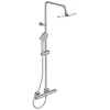 Image de Ideal Standard Colonne de douche avec Mitigeur Thermostatique Ceratherm T50 Douchette ronde 3 Jets A7225AA