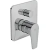 Image de IDEAL STANDARD Cerafine D Mitigeur pour Bain - Douche Encastré 1 Sortie Robinet salle de bain Avec Inverseur A Encastrer Chrome A7348AA