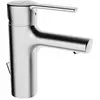 Image de Hansa 3092273 Robinet/Mitigeur pour Lavabo avec Bonde Pop-Up Finition, Argent