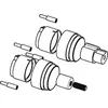 Image de Hansa   prolongacion 20 mm hansamatrix Thermostat c/inverseur (59913592)