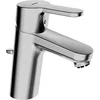 Image de Hansa 49381103 7832603 Primo XL Mitigeur de lavabo à levier simple avec levier de commande avec garniture basse pression 111 mm Chromé