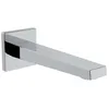 Image de Hansa 57652100 7836546 Loft Alimentation de bac pour Montage mural avec rosace carrée/ronde Chromé