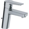 Image de Mitigeur monocommande de lavabo Hansa HANSATWIST DN 15, set de vidange levier massif métal chromé