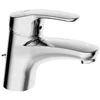 Image de Hansa 1092283 7833800 Mix Mitigeur de lavabo à levier simple avec garniture/tuyau de pression flexible Chromé