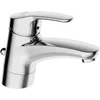 Image de Hansa 1192183 7833810 Mix Mitigeur de lavabo à levier simple avec écoulement orientable avec garniture d'écoulement Chromé