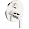 Image de Hansa   classeur à Levier unité Fonctionnelle Ronds Simples de Bain 3.5 8384 Chrome, 83849573