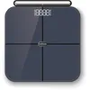 Image de medisana BS 850 connect pese personne avec capteurs manuels, balance connectée avec 8 électrodes, mesure du poids, graisse corporelle, masse musculaire, pèse-personne avec application connectée
