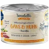 Image de Sanabelle Avec oie et poulet | 6 x 180 g de nourriture humide pour chat