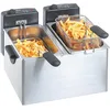 Image de Bartscher BA.A165.112 Friteuse avec 2 Cuves Acier Inoxydable 40 x 40 x 28 cm 4 L