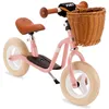 Image de PUKY LR M Classic Rose | Draisienne dès 2 Ans | Jouet Enfants 2 Ans | Trottinette avec Repose-Pieds | Véhicule rétro Classique | Vélo équilibre avec Panier et béquille | Guidon et Selle réglables