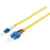 Image de EQUIP 254333 CABLE DE FIBRA OPTICA 3 M OS2 LC SC AMARILLO