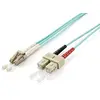 Image de EQUIP 255315 CABLE DE FIBRA OPTICA 5 M OM3 LC SC TURQUESA