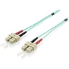 Image de EQUIP 255323 CABLE DE FIBRA OPTICA 3 M OM3 SC TURQUESA