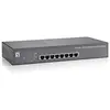 Image de LevelOne FEP-0812 commutateur réseau Fast Ethernet (10/100) Connexion Ethernet, supportant l'alimentation Via ce Port (PoE) Noir