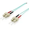 Image de EQUIP 255329 CABLE DE FIBRA OPTICA 0,5 M OM3 SC TURQUESA