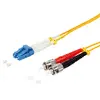 Image de EQUIP 254235 CABLE DE FIBRA OPTICA 5 M OS2 LC ST AMARILLO