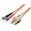 Image de EQUIP 252333 CABLE DE FIBRA OPTICA 3 M OS2 SC ST AMARILLO