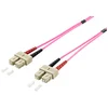 Image de EQUIP 255523 CABLE DE FIBRA OPTICA 3 M OM4 SC VIOLETA