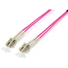 Image de Equip 255517 câble de fibre optique 15 m OM4 LC Violet,Beige - Câbles de fibre optique (15 m, OM4, LC, LC, Male connector / Male connector, Violet,Beige)