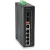 Image de LevelOne IES-0620 Gigabit Ethernet (10/100/1000) Noir Connexion Ethernet, supportant l'alimentation via ce port (PoE) - Commutateurs réseaux (Gigabit Ethernet (10/100/1000), Full duplex, Connexion Ethernet, supportant l'alimentation via ce port (PoE), Montage mural)