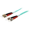 Image de Equip 25224507 câble de fibre optique 5 m OM3 ST Turquoise - Câbles de fibre optique (5 m, OM3, ST, ST, Male connector / Male connector, Turquoise)